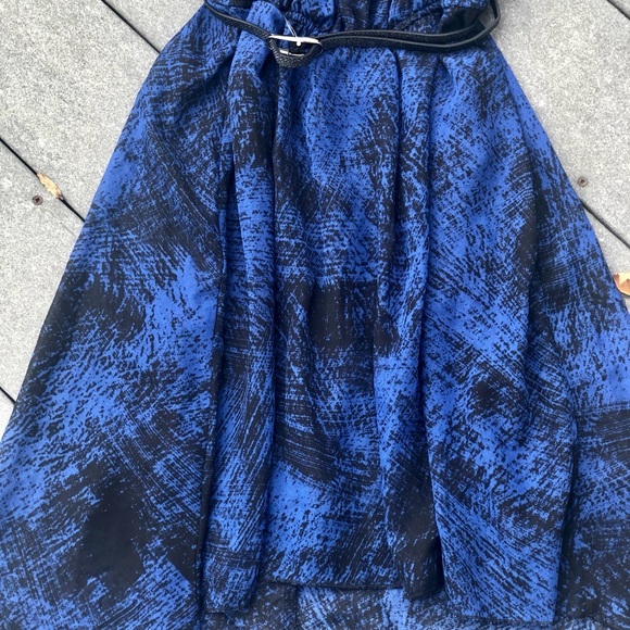 Lovely Blue Dress with belt small - Picture 4 of 5